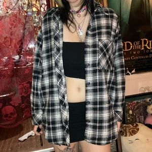 Black n white flannel